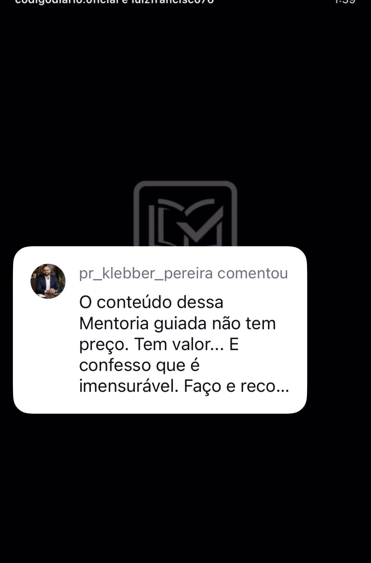 Depoimento real 3